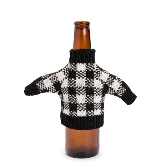 MUK LUKS Men's Rib Knit Scuff Slipper with Matching Bottle Sweater NWT - Picture 8 of 8